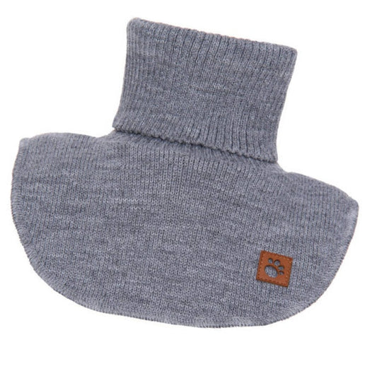 Šalikas-mova berniukams, pilkos spalvos – pagrindinis vaizdas