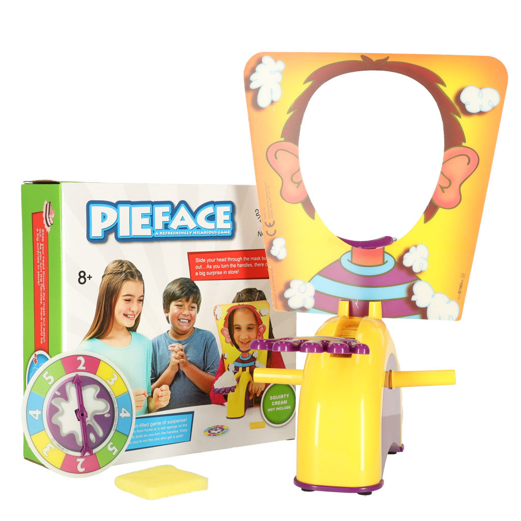 Vakarėlių žaidimas PIE FACE: Pyragu į veidą