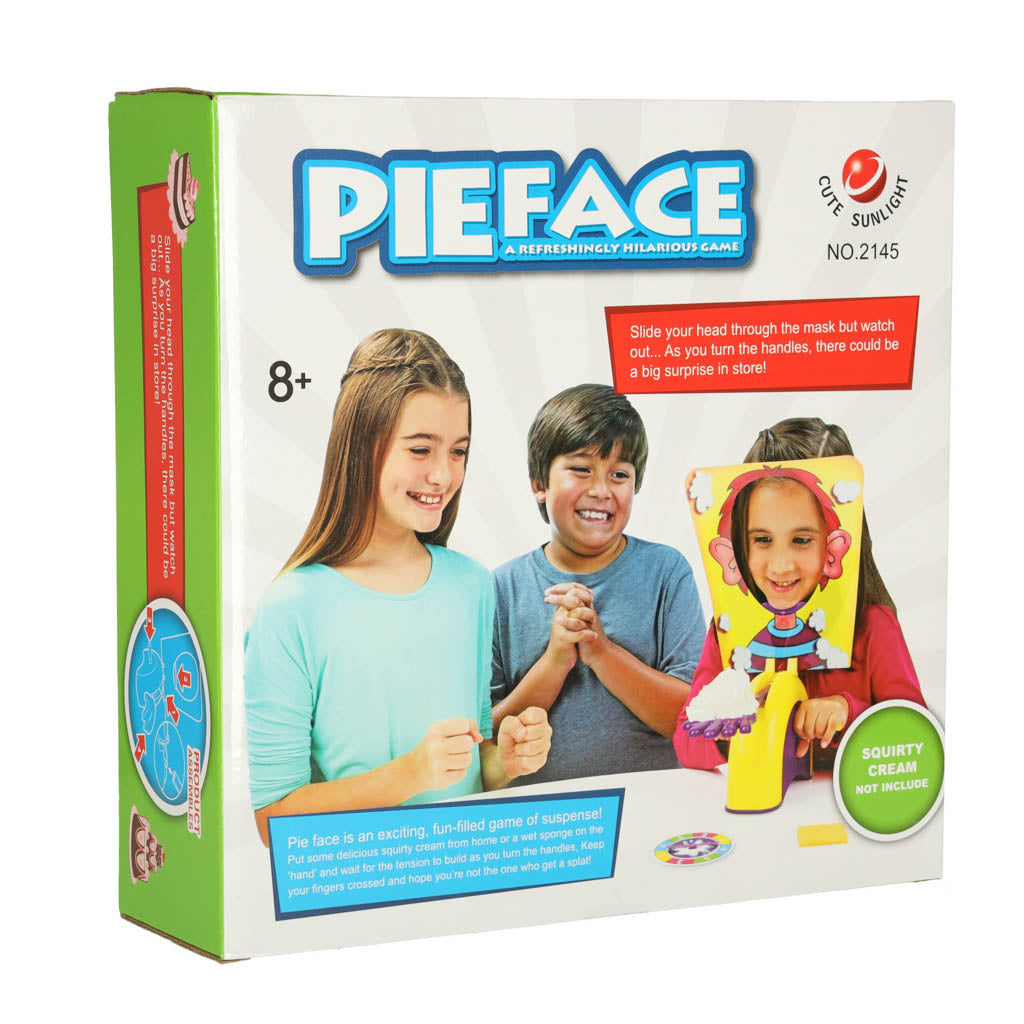 Vakarėlių žaidimas PIE FACE: Pyragu į veidą