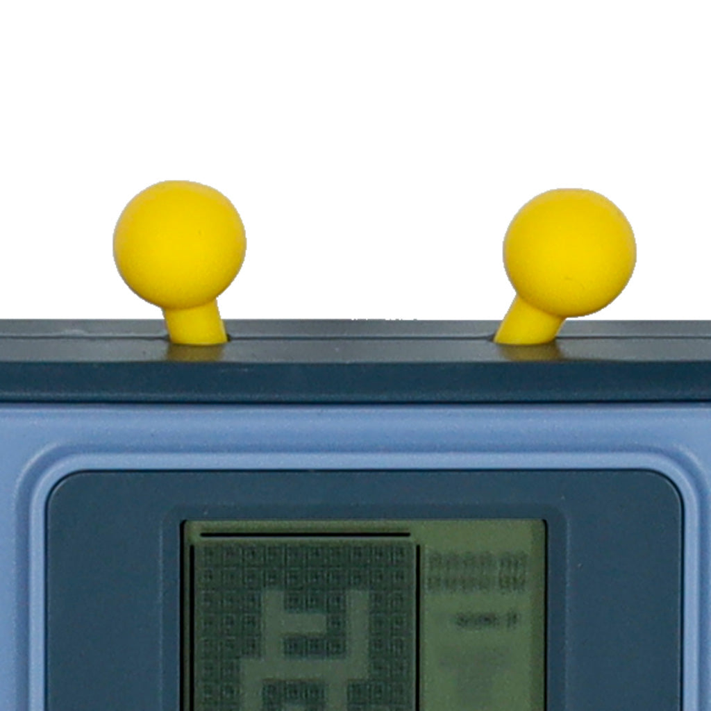 Elektroninė retro arkadinė konsolė, nešiojama, kišeninė, pilka