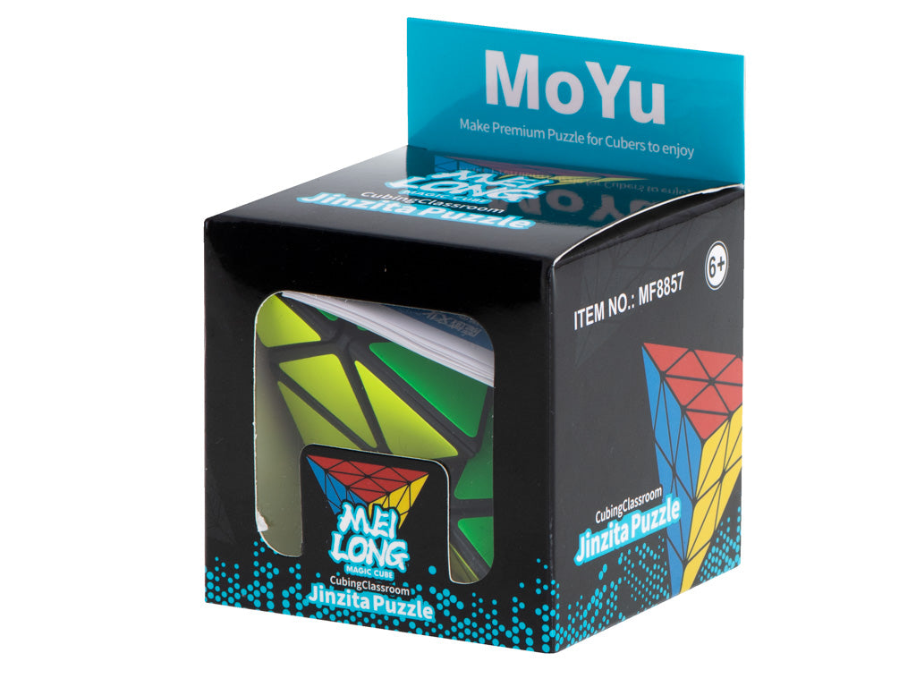 Loginis galvosūkis kubas MoYu 3x3, juodas