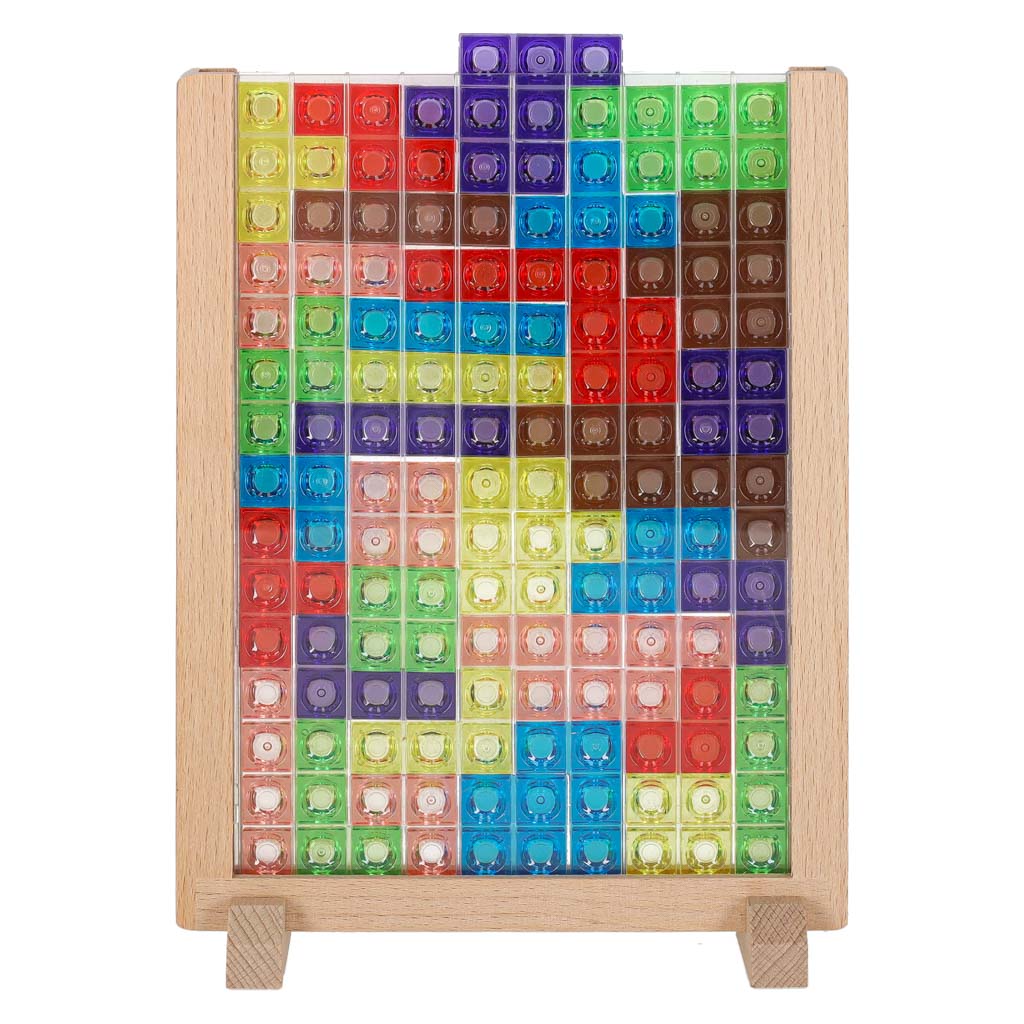 Stovimoji kaladėlių logikos dėlionė