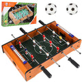 Mini stalo futbolas vaikams, rankinis, 2 žaidėjams, 12 figūrėlių