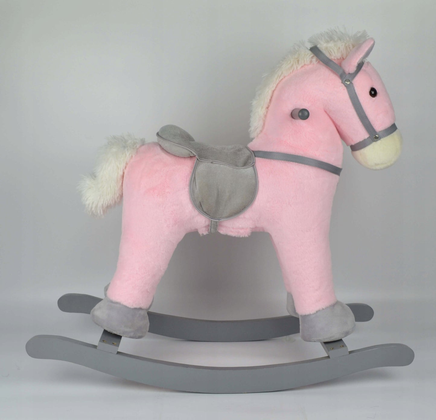 Supamasis arkliukas Bella, rožinės spalvos – vaizdas 4
