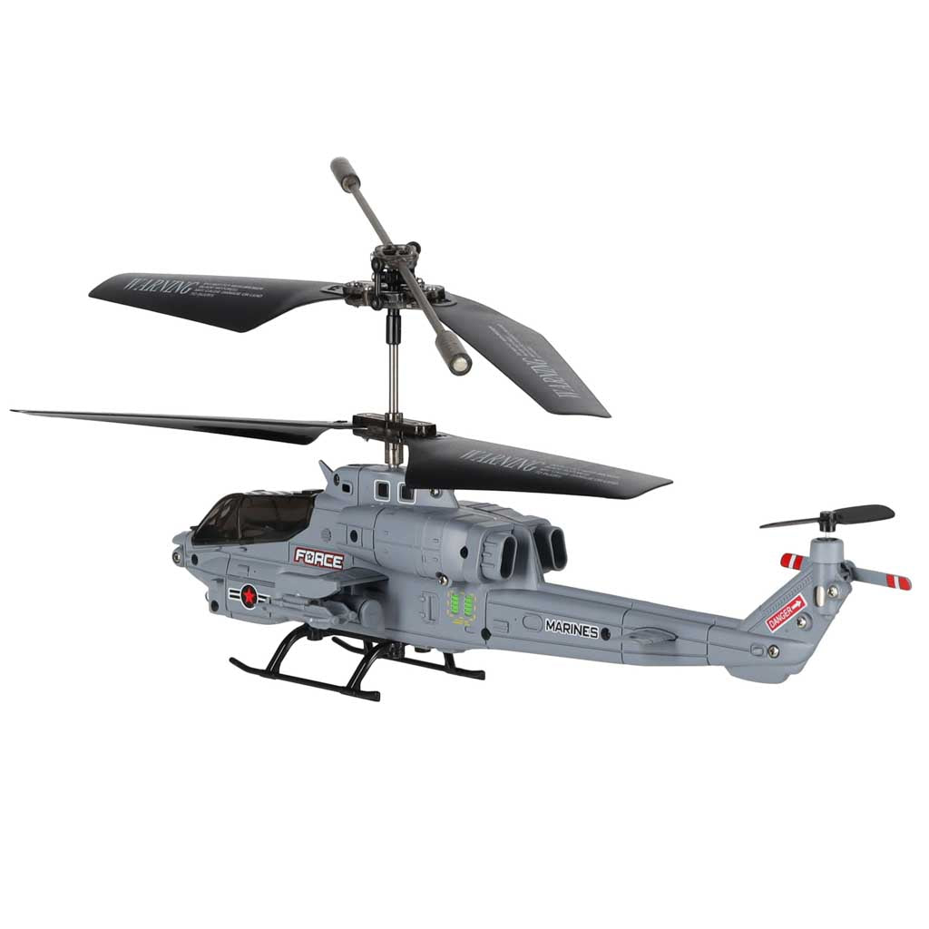 Radijo bangomis valdomas malūnsparnis Syma S108H, giroskopas, LED, 2,4 GHz