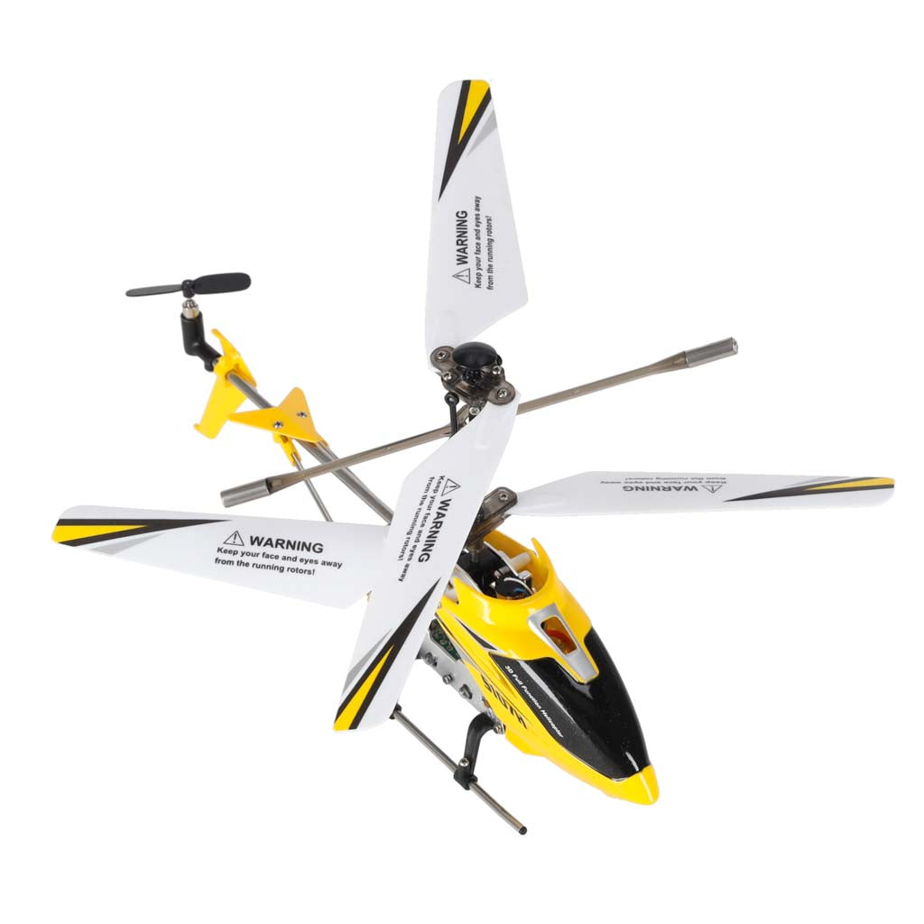 SYMA S107H 2.4GHz RTF nuotoliniu būdu valdomas RC sraigtasparnis, geltonas