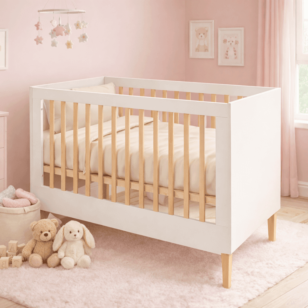 Kūdikio lovytė 120×60 ILA, minimalistinis dizainas