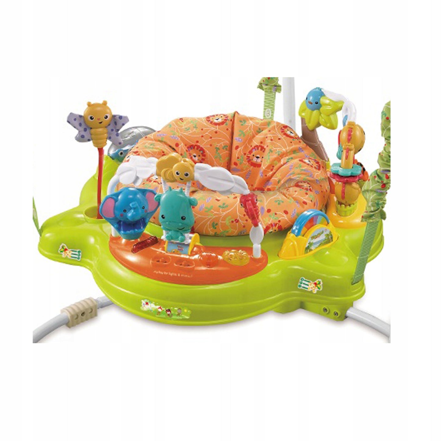 Interaktyvus vaikiškas šokliukas Jumperoo Matadi, žalias – vaizdas 2