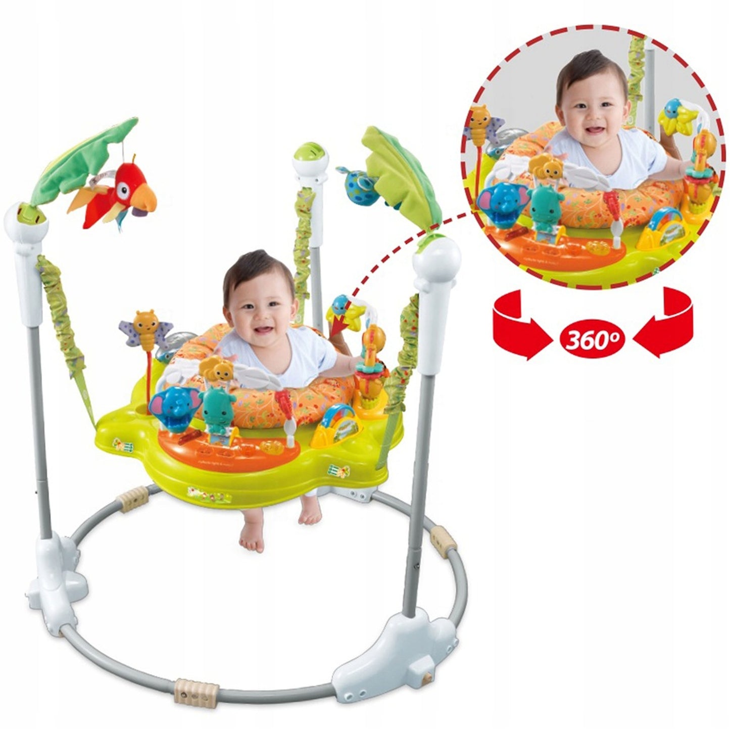 Interaktyvus šokliukas Jumperoo Matadi, saugumo informacija – vaizdas 3