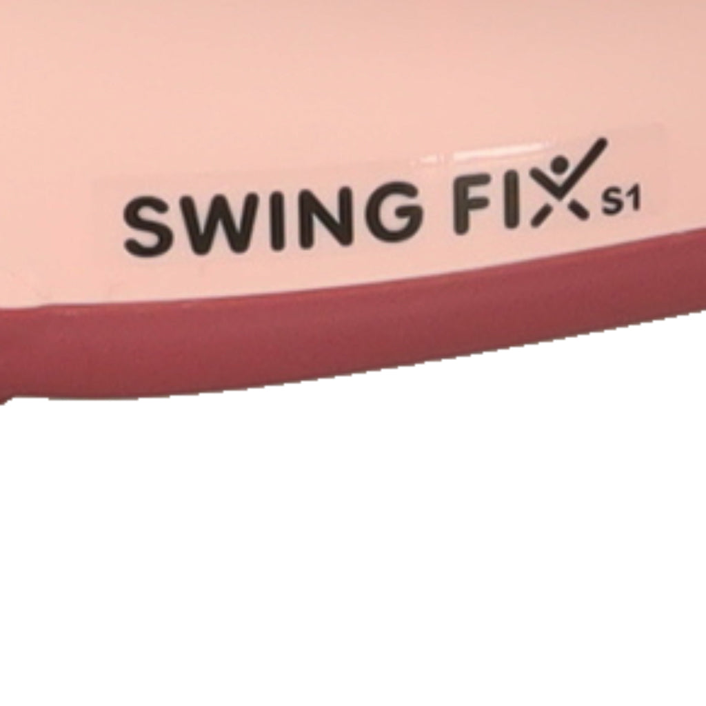 Gravitacinis paspirtukas LED Swing FIX S1 su rankena, rožinis, iki 65 kg