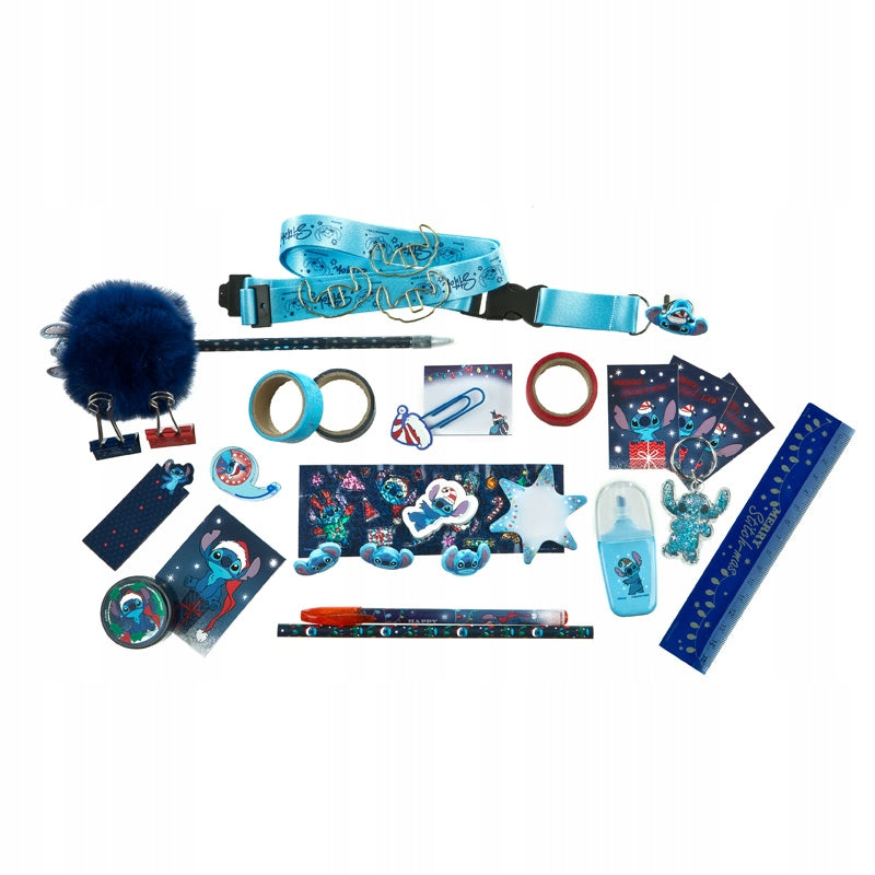 Advento kalendorius 2025 – Stitch ir Angel su priedais – vaizdas 3