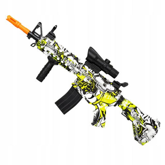 Automatinis pistoletas su gelinėmis kulkomis, dviem šaudymo režimais ir akumuliatoriumi - pagrindinis vaizdas