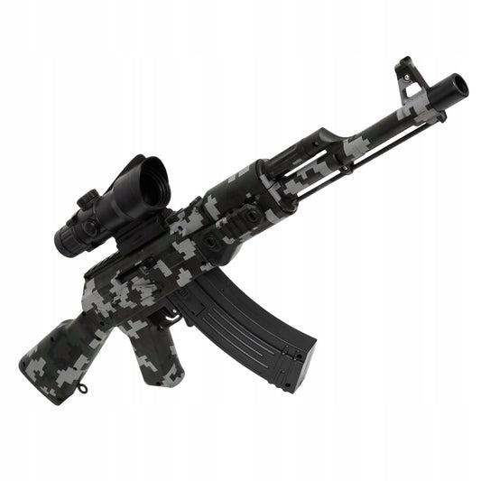 Automatinis šautuvas su gelinėmis kulkomis, dviem šaudymo režimais - pagrindinis vaizdas