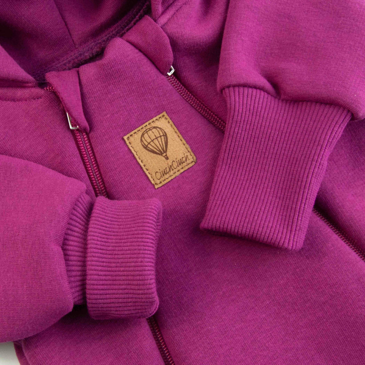Kūdikių kombinezonas violetinis – vaizdas 4