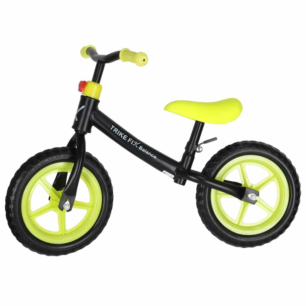 Balansinis dviratukis Trike Fix Balance, juodas su geltona, nuo 2 m.