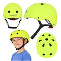Šviesiai žalias reguliuojamas vaikiškas šalmas Trike Fix su LED, S 48-54 cm