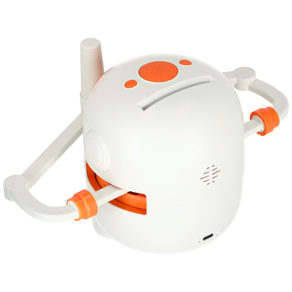Edukacinis piešimo robotas su kortelėmis ir flomasteriais, 100 kortelių
