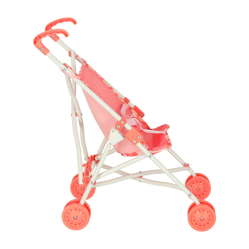 Baby Annabell sulankstomas lėlės vežimėlis rožinis