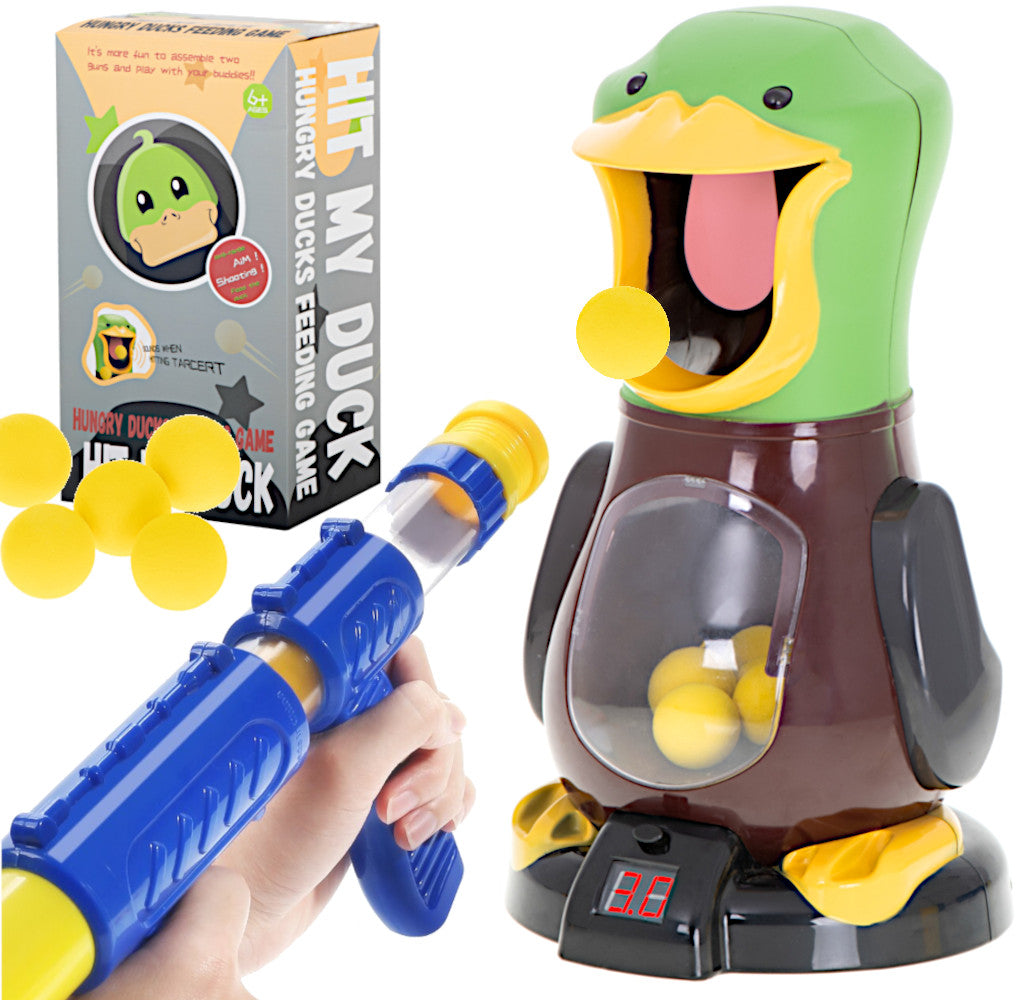 Šaudymo į taikinį žaidimas Hungry Duck, rinkinio pakuotė – vaizdas 6