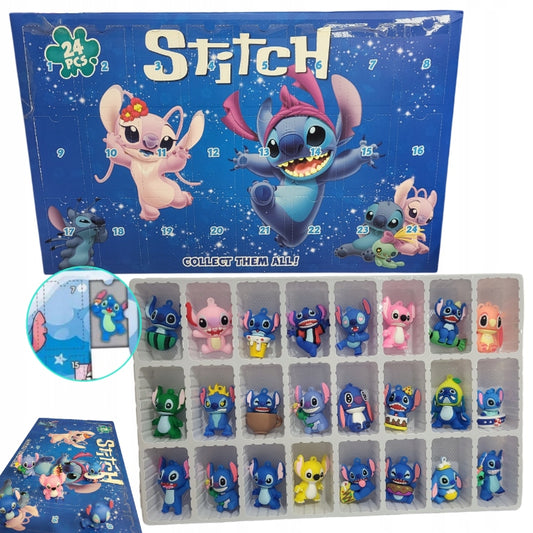 Lilo ir Stitch advento kalendorius su 24 siurprizų figūrėlėmis – pagrindinis vaizdas