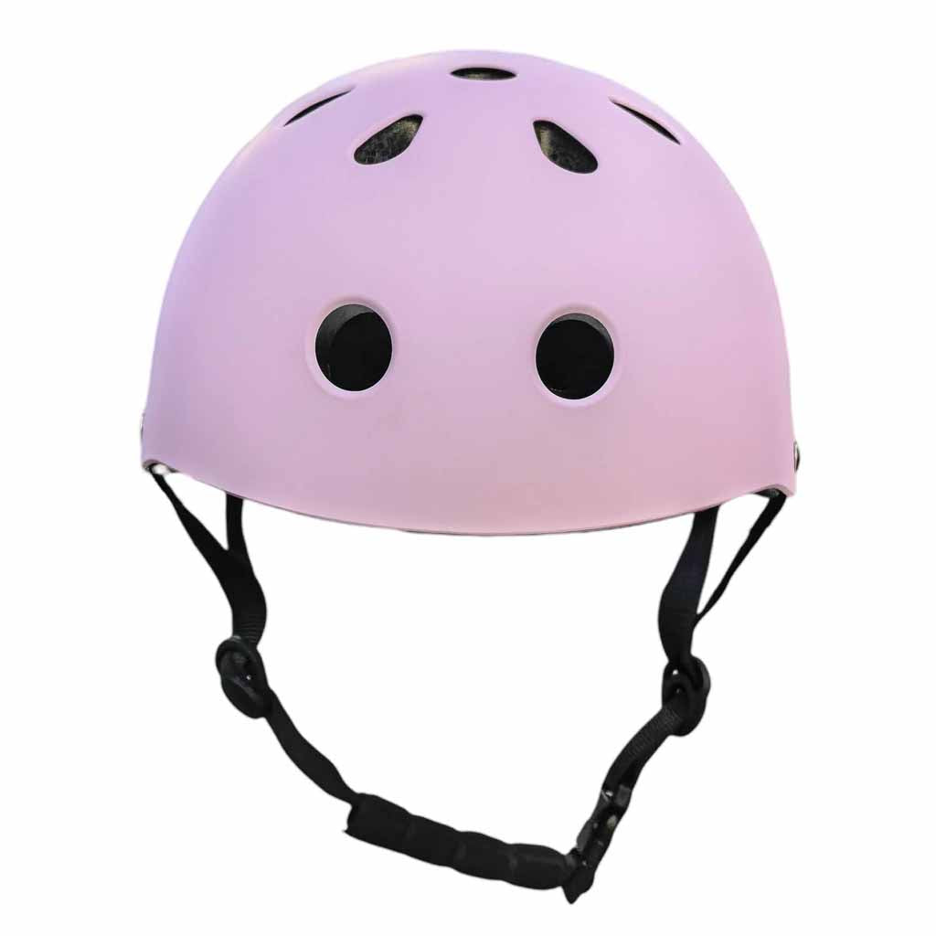 Vaikiškas dviratininko šalmas Trike Fix su LED žibintu, M 55-58 cm, violetinis