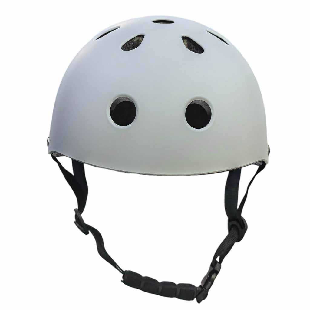 Vaikiškas dviratininko šalmas Trike Fix su LED, M 55-58 cm, tamsiai pilkas