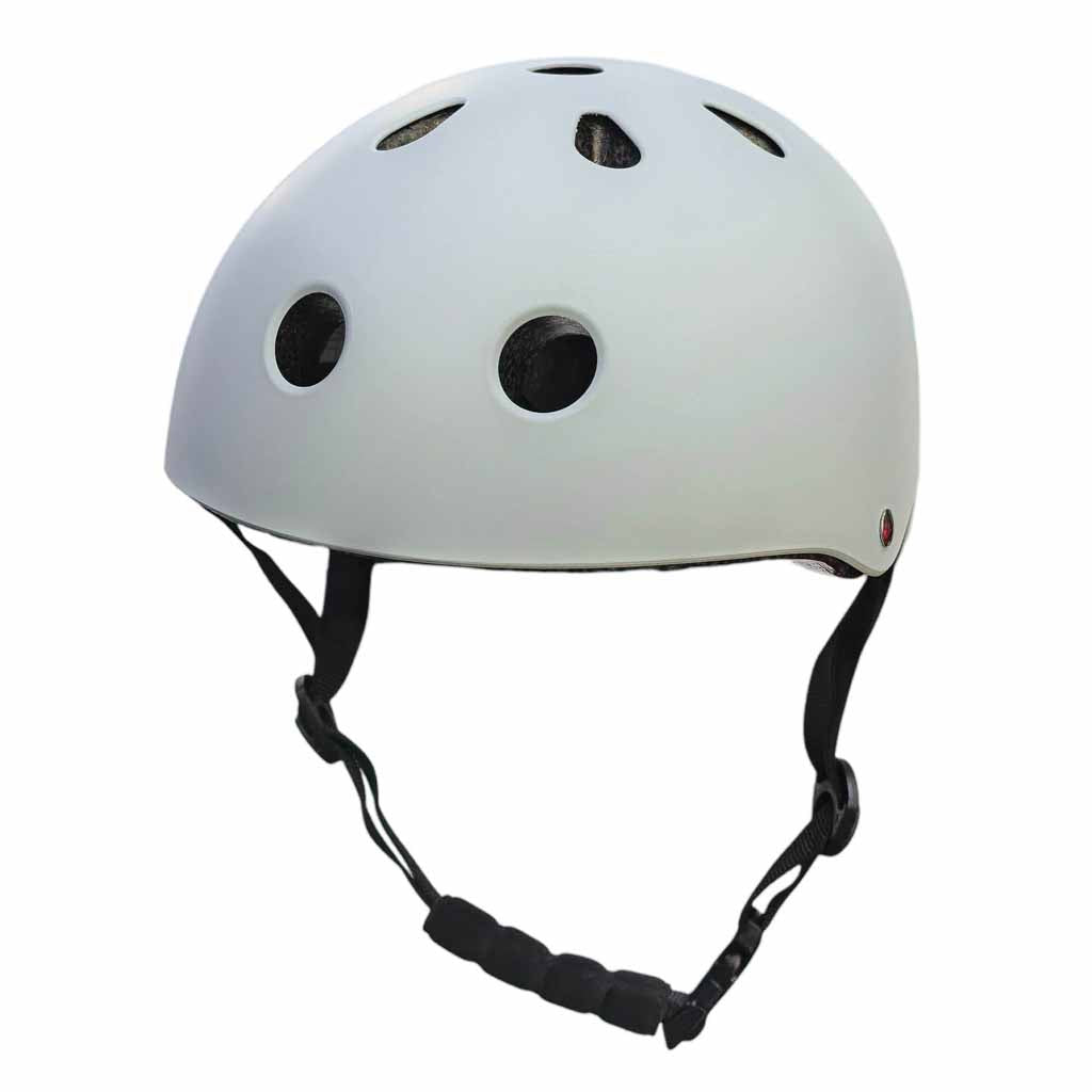 Vaikiškas dviratininko šalmas Trike Fix su LED, M 55-58 cm, tamsiai pilkas
