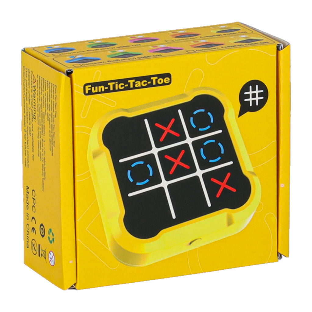 Elektroninis kryžiukų-nuliukų žaidimas 4 in 1 – interaktyvi konsolė