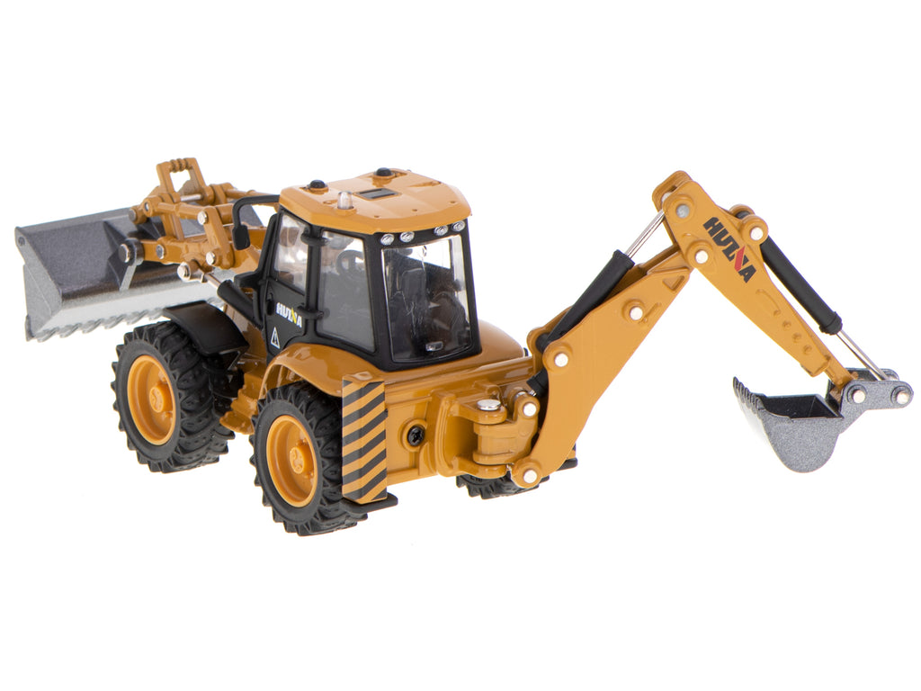 H-toys 1704 metalinis krautuvas-ekskavatorius su judančiais kaušais, mastelis 1:50