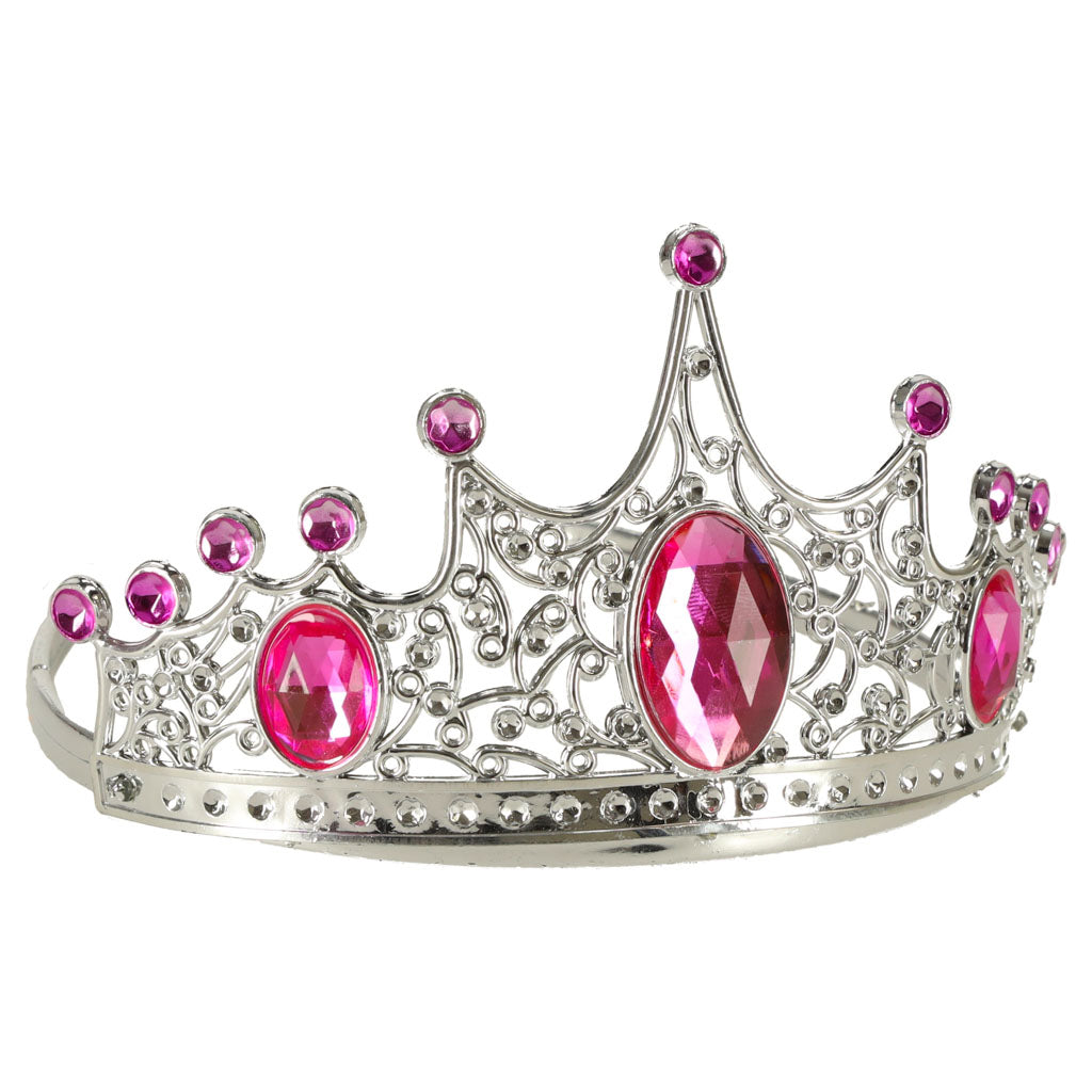 Karnavalinis kostiumas princesė/karalienė su karūna ir rankine, 9 dalių rinkinys