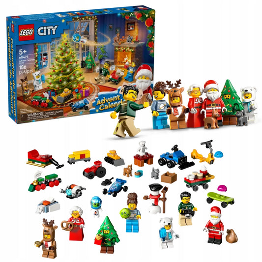 LEGO CITY 60475 Advento kalendorius 2025 – pagrindinis vaizdas