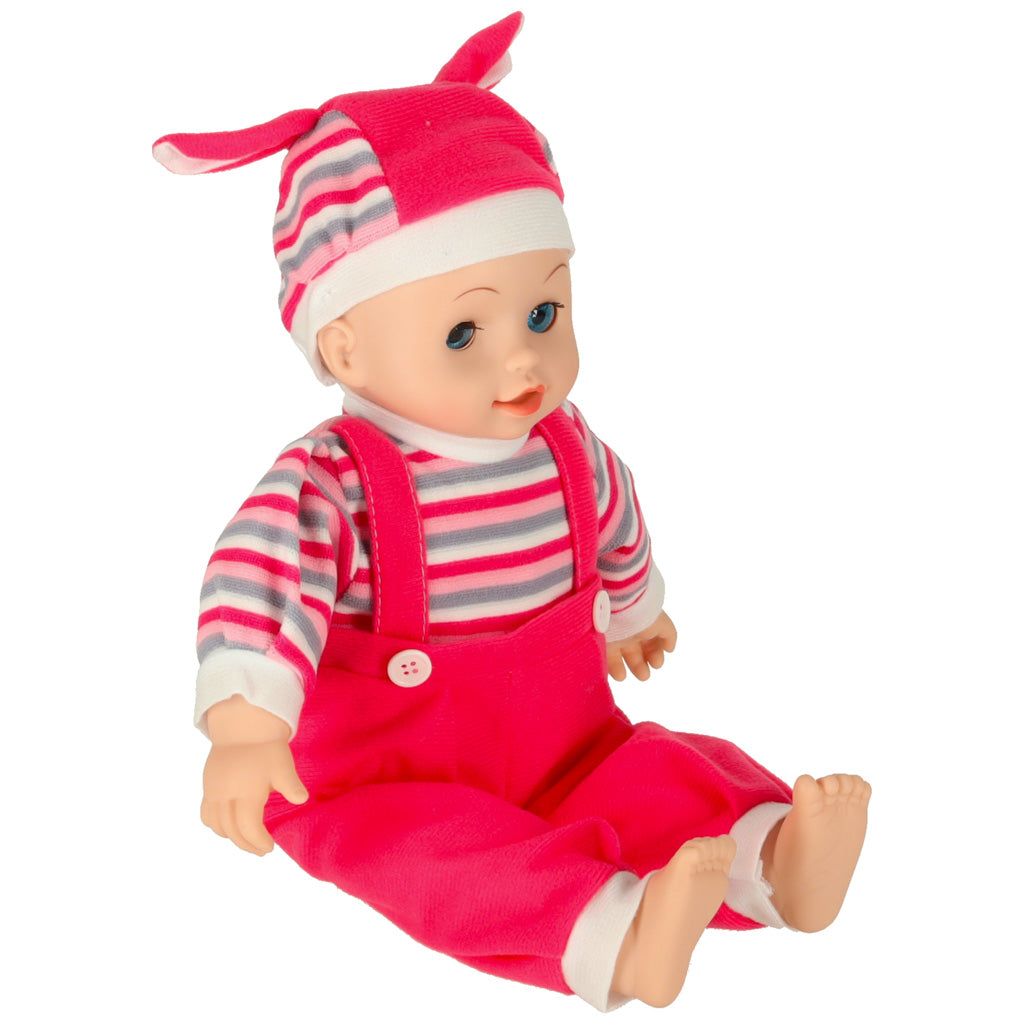 Lėlė Maja kūdikis 40 cm, verkianti, besijuokianti, kalbanti