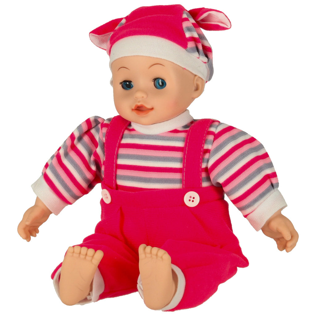 Lėlė Maja kūdikis 40 cm, verkianti, besijuokianti, kalbanti