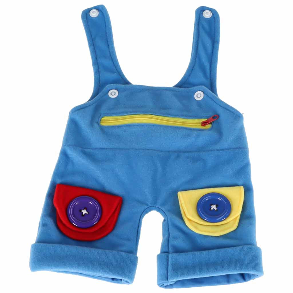 Medžiaginis berniukas mokymuisi rengtis, lavinamasis žaislas 48 cm