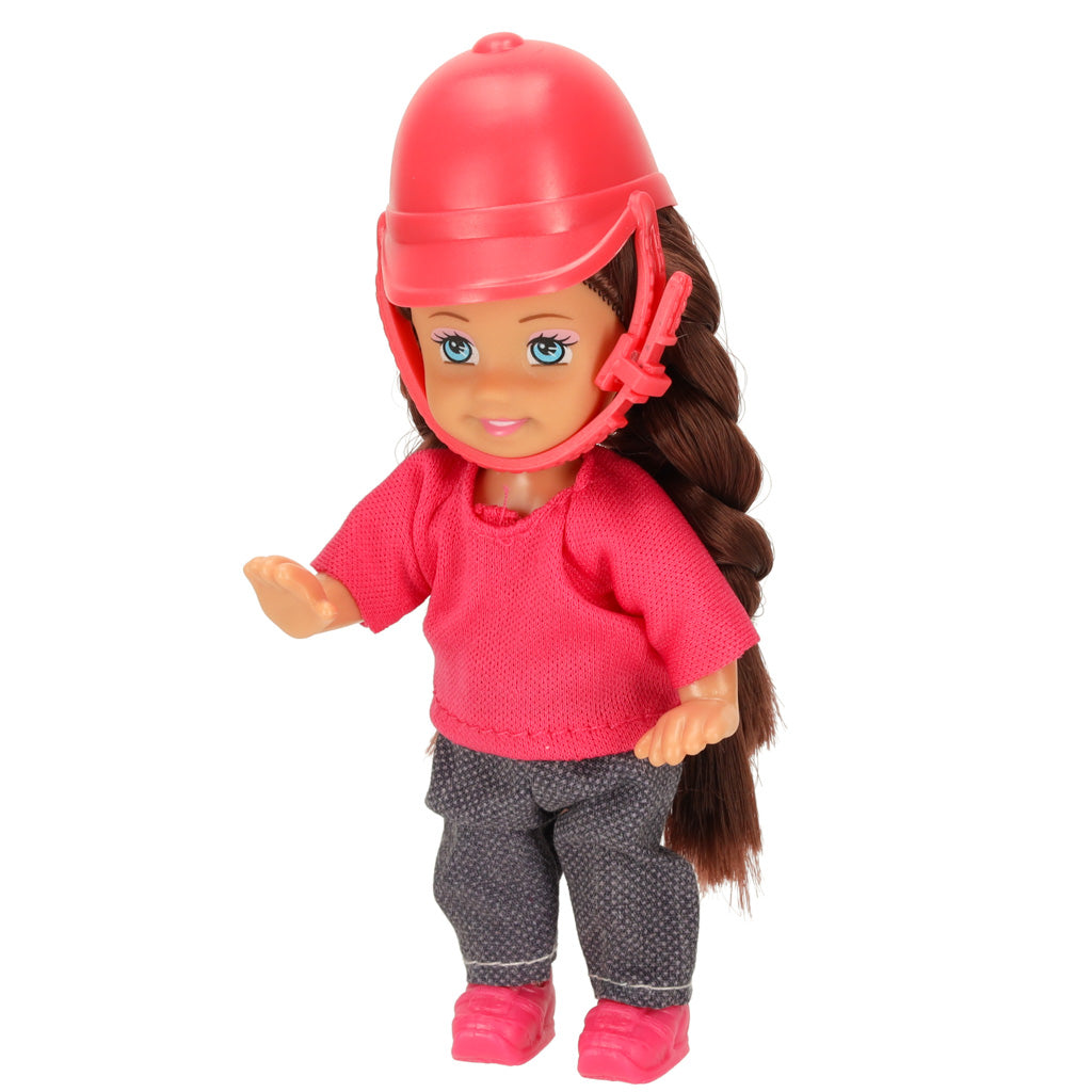 Lėlės ir ponio rinkinys mergaitei, 5 elementai