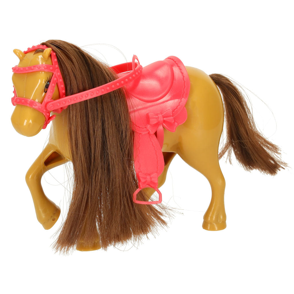Lėlės ir ponio rinkinys mergaitei, 5 elementai