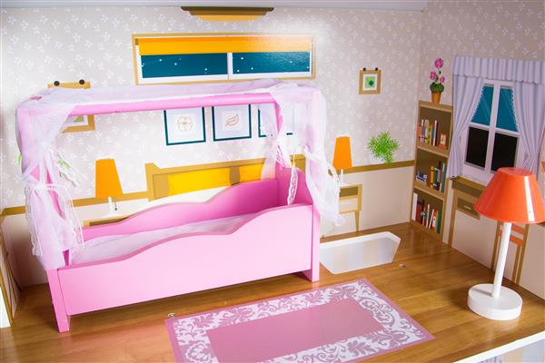 Didelis medinis namelis su liftu ir terasa, 120 cm + LED apšvietimas