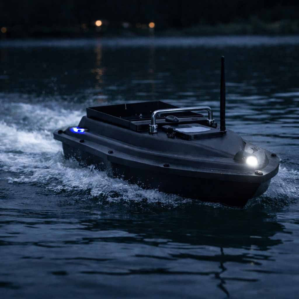 Nuotoliniu būdu valdomas masalo laivas D16B GPS 2 kg 12000 mAh 500 m
