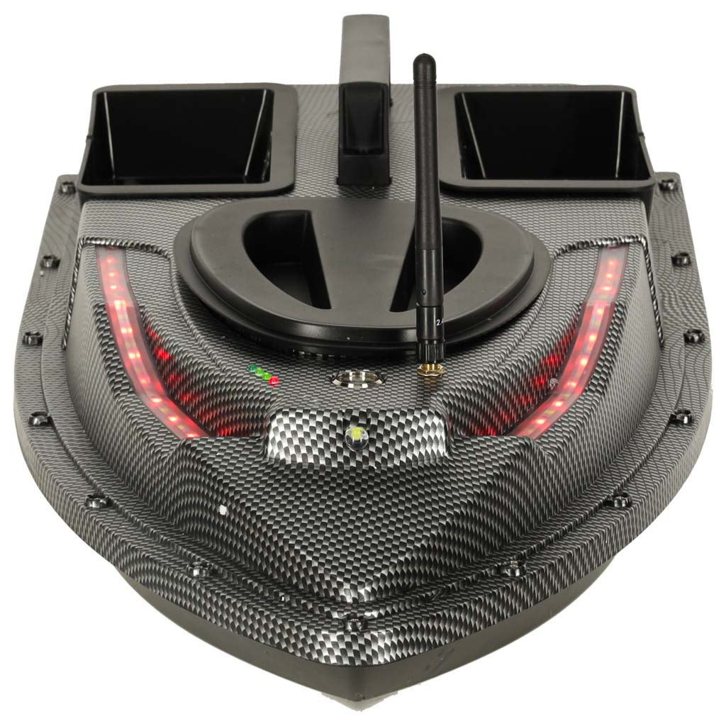 Nuotoliniu būdu valdomas jaukų laivelis Flytec V900 su GPS, 5,4 km/h, 1,5 kg