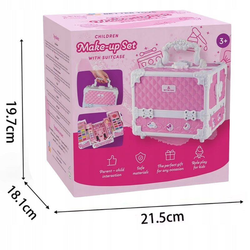 Kosmetikos dėžutė su makiažo priedais, CE EN 71 sertifikatai – vaizdas 9