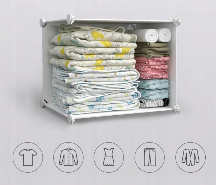 Modulinė vaikų spinta drabužiams ir žaislams laikyti – vaizdas 2