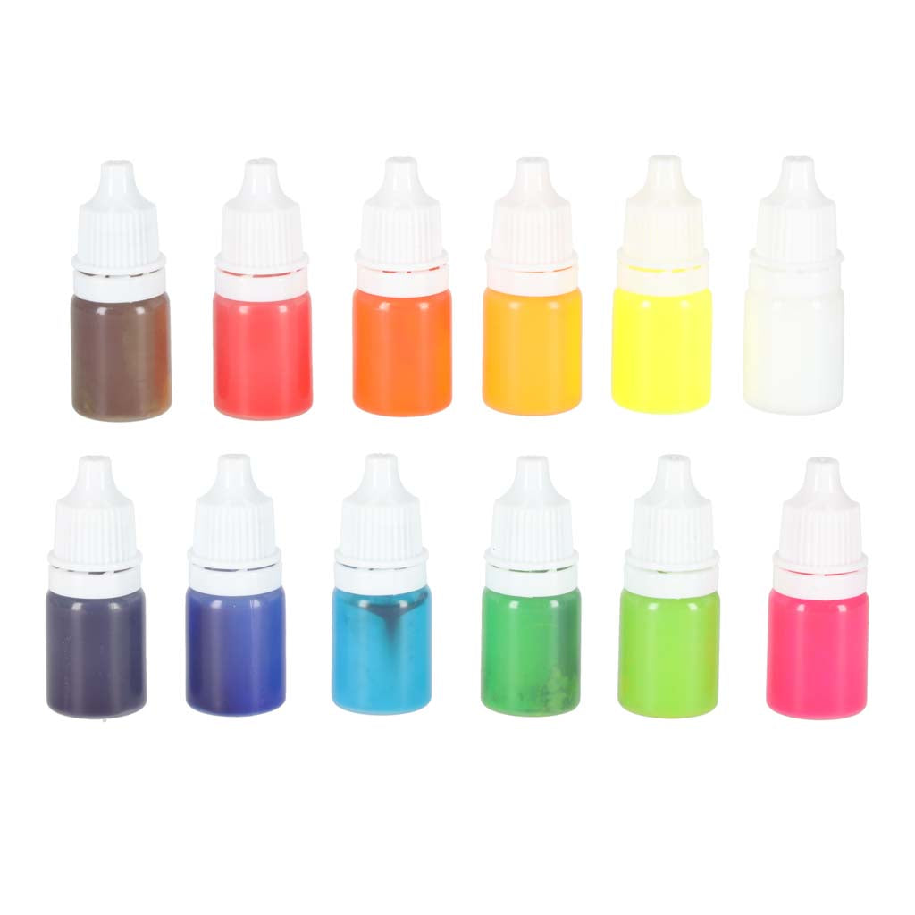 Ebru piešimo ant vandens kūrybinis rinkinys su 12 spalvų