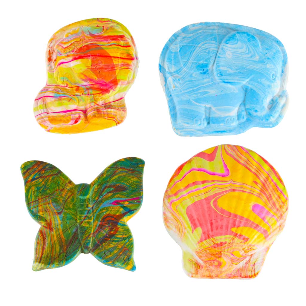 Ebru piešimo ant vandens kūrybinis rinkinys su 12 spalvų