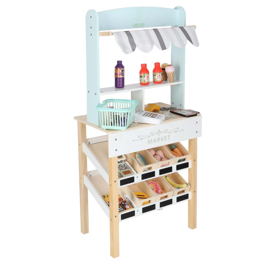 Medinis prekybos paviljonas, šoninis vaizdas – vaizdas 4