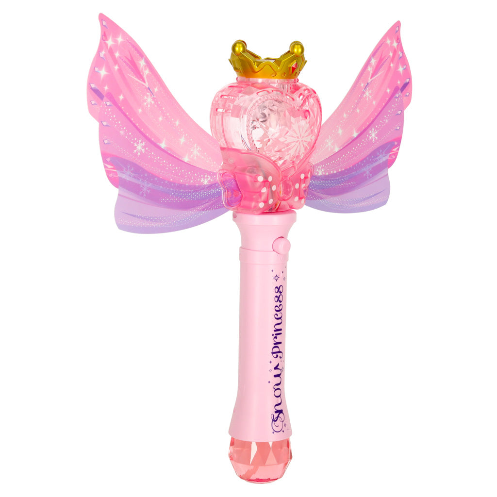 Princesės lazdelės formos automatinė muilo burbulų mašina