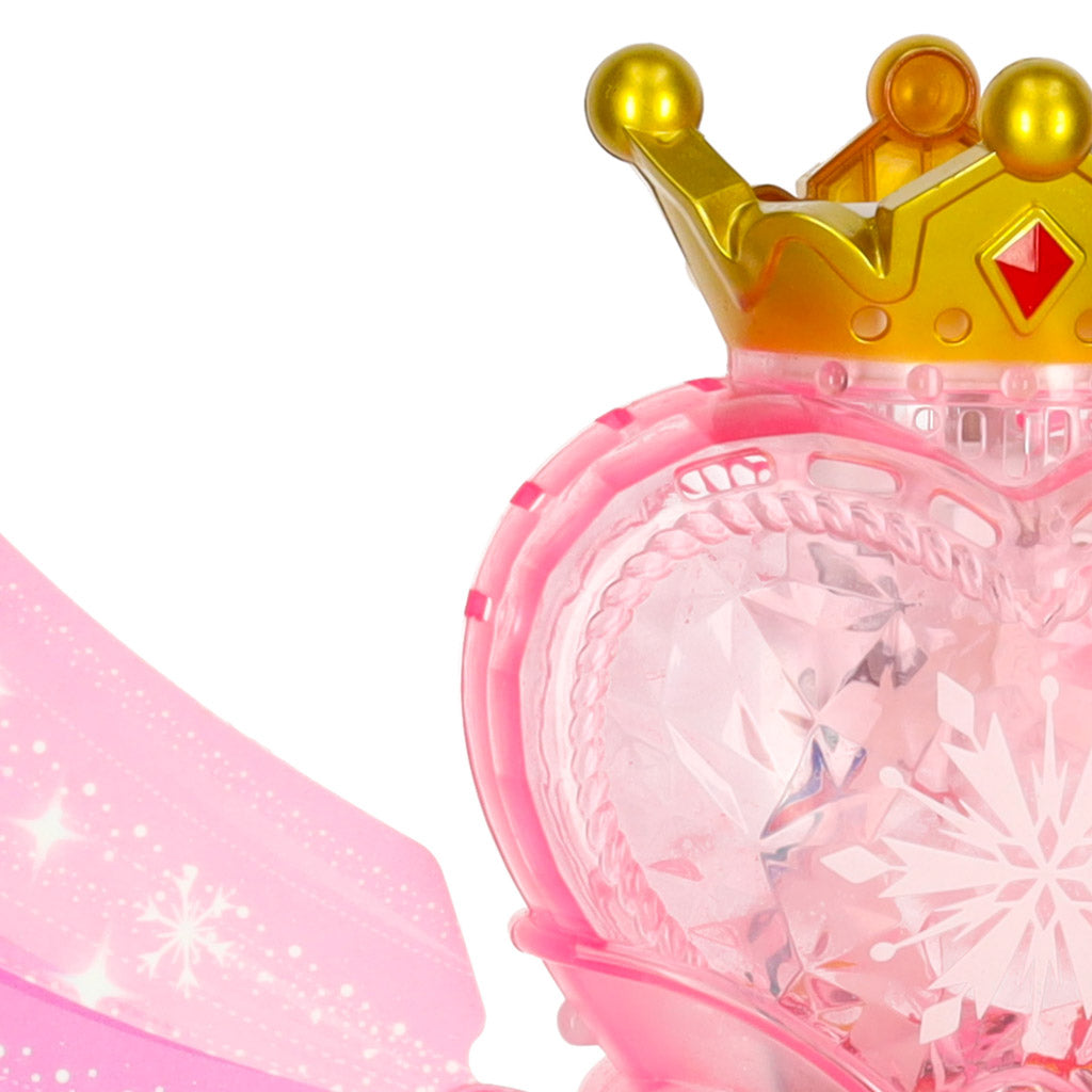 Princesės lazdelės formos automatinė muilo burbulų mašina