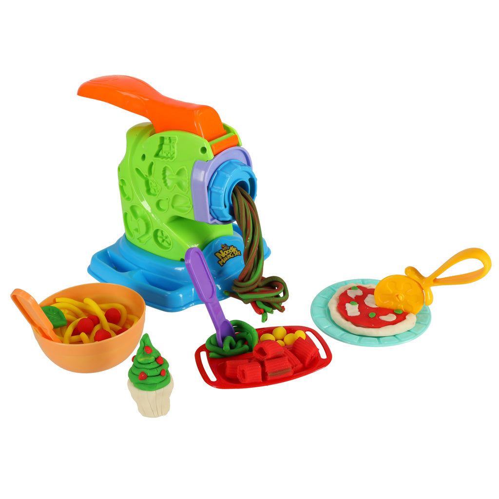 Plastilino makaronų gaminimo rinkinys su aksesuarais