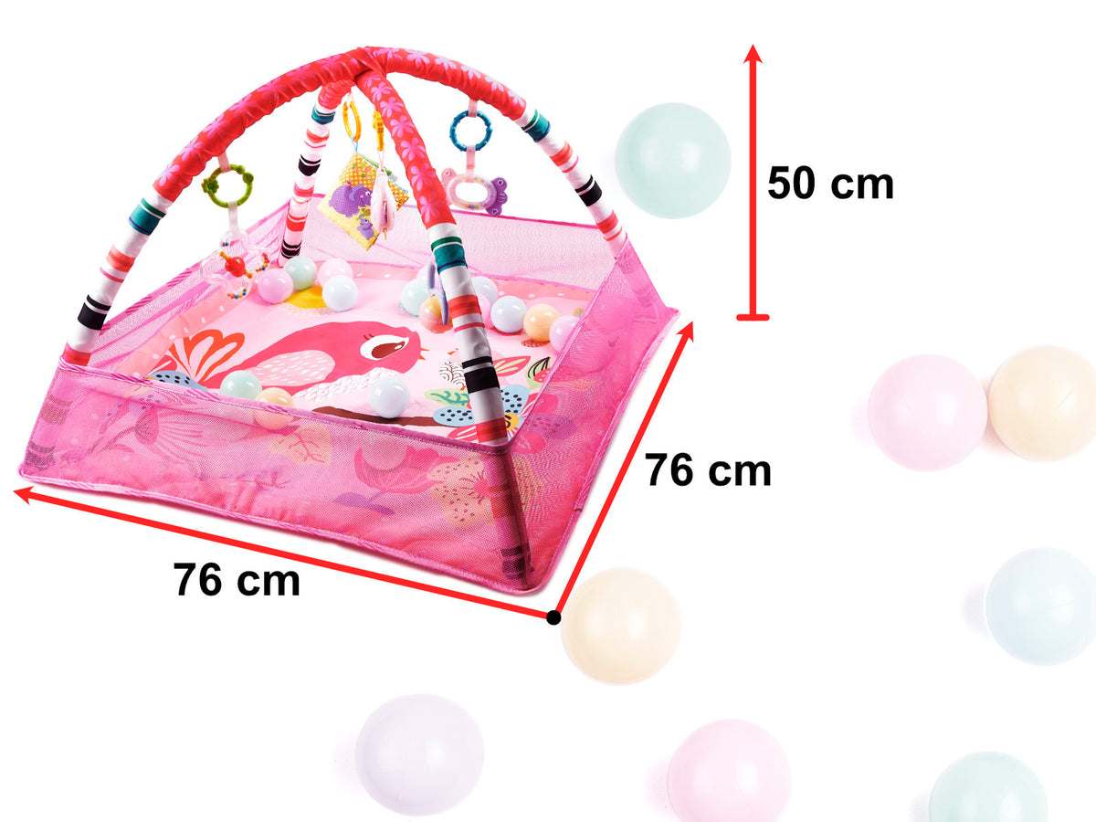 Lavinamasis kilimėlis, rožinis – vaizdas 3