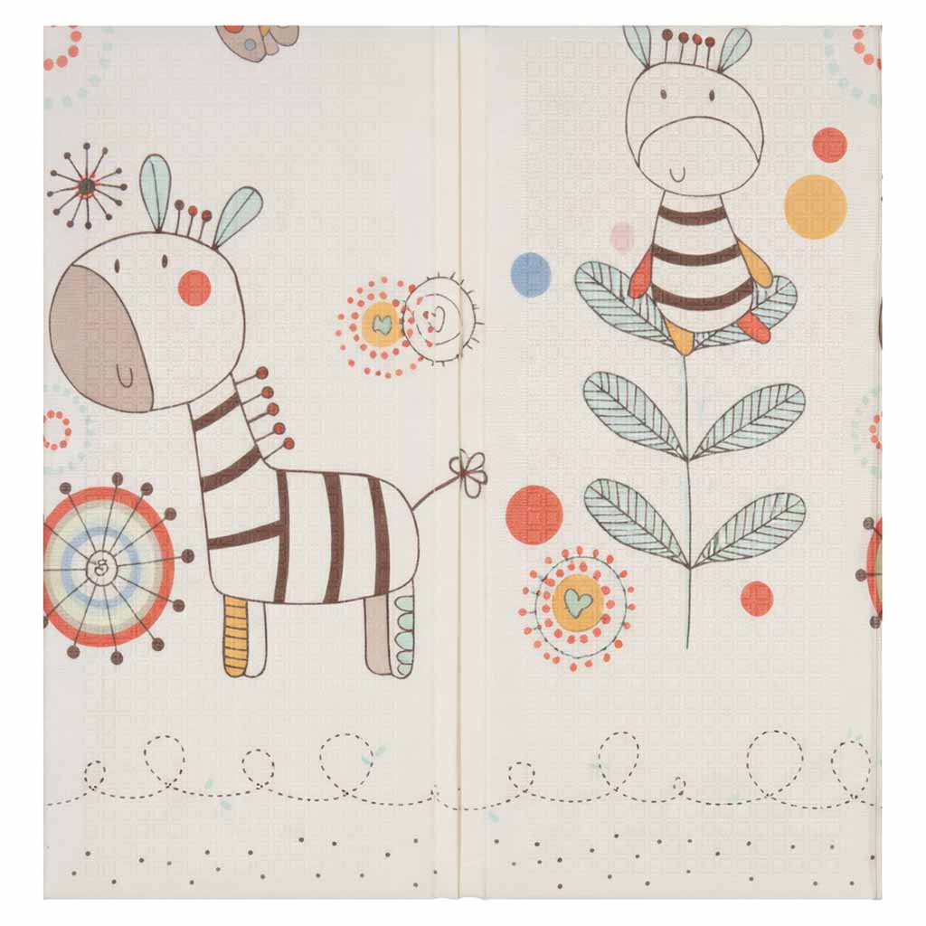 Dvipusis sulankstomas putplasčio kilimėlis 180x200cm gyvūnai