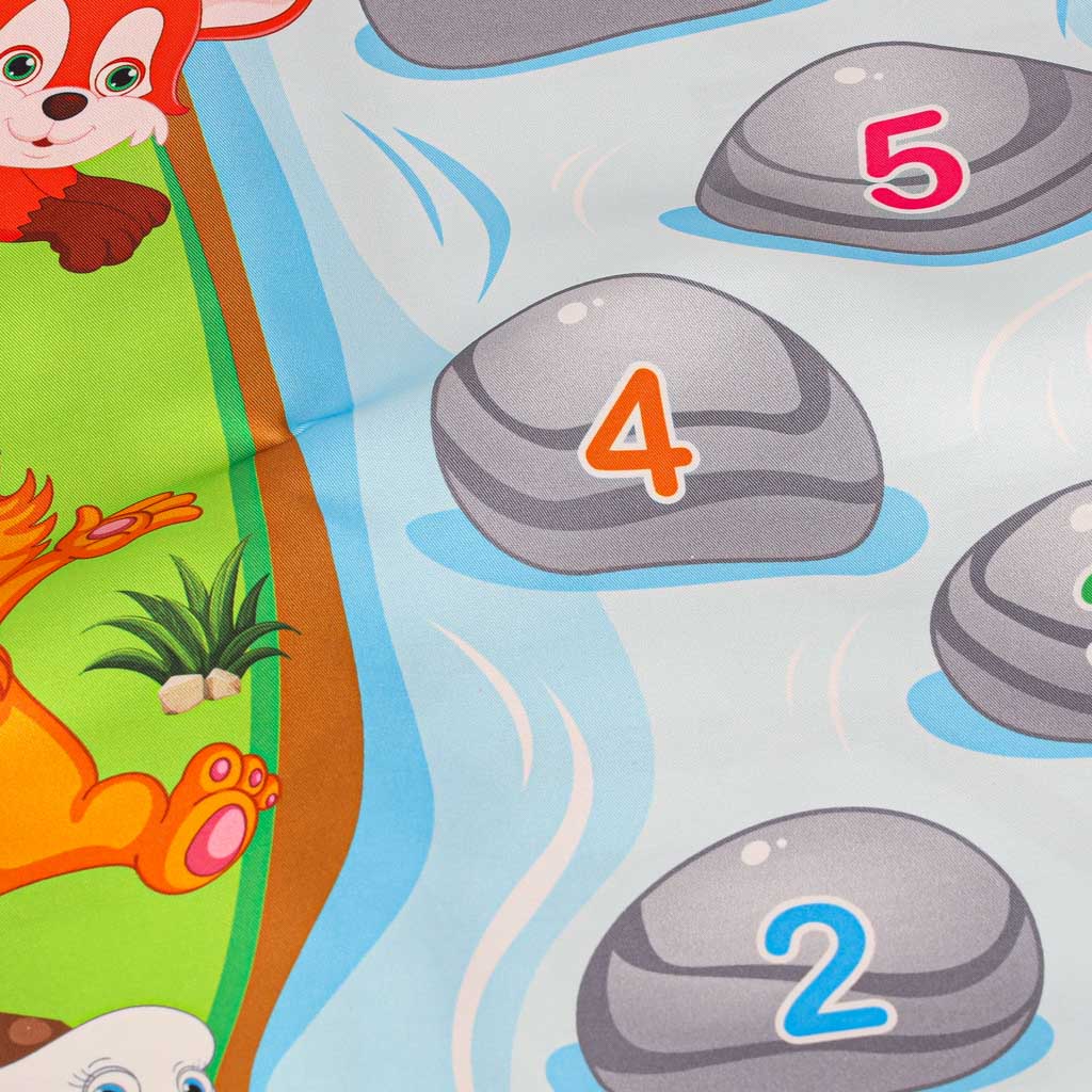 Interaktyvus muzikinis edukacinis kilimėlis vaikams su gyvūnų garsais